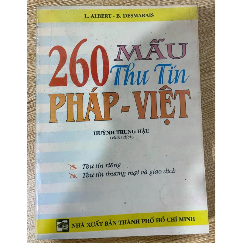 260 mẫu thư tín Pháp - Viêt 1010827