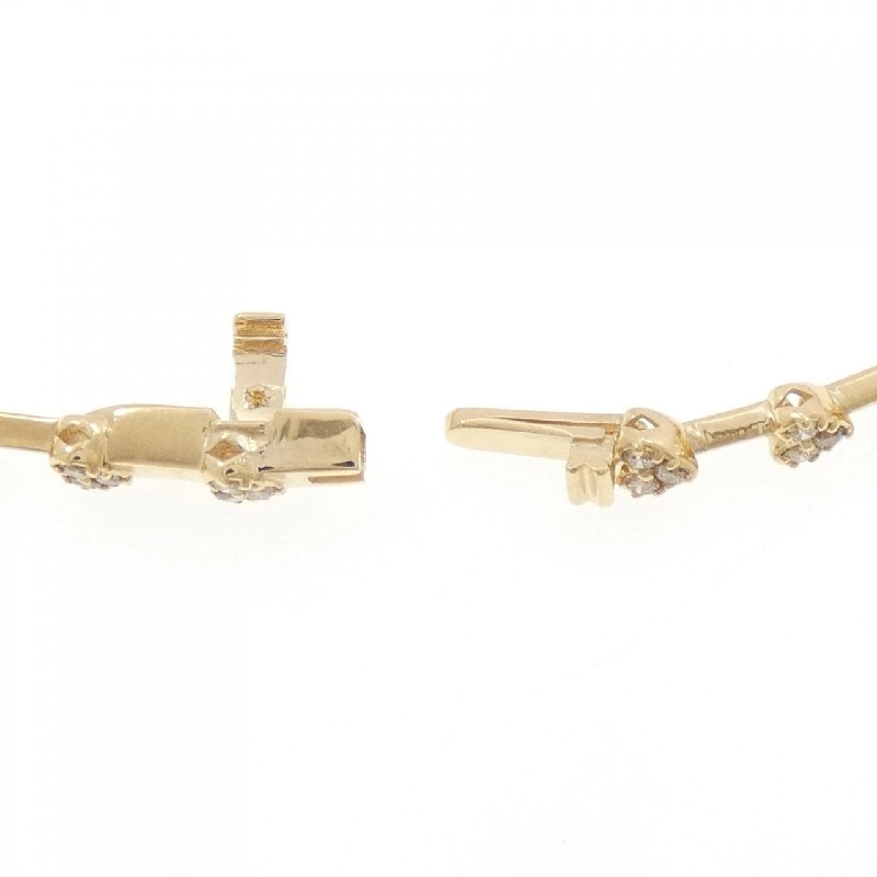 Vòng tay kim cương hình trái tim 750YG - Hàng hiệu Authentic 872264