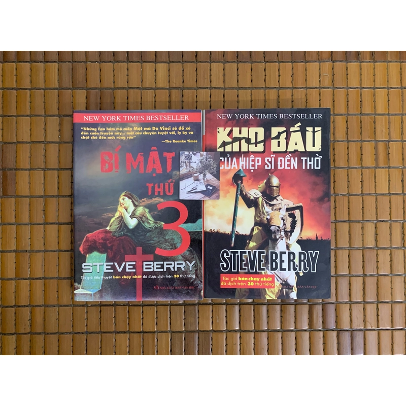 Steve Berry Bí mật thứ 3 Kho báu của hiệp sĩ đền thờ 506923