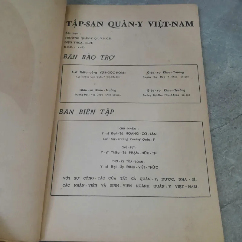 TẬP SAN QUÂN Y VIỆT NAM - SỐ 43 973168