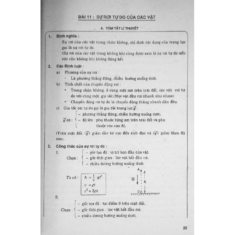 Giải bài tập vật lí PTTH lớp 10 xưa 11520