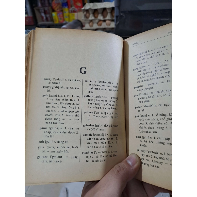 Từ Điển Thường Dùng Anh Việt - mới 70% ố bung gáy - KỸ NĂNG - HCM3012 749716
