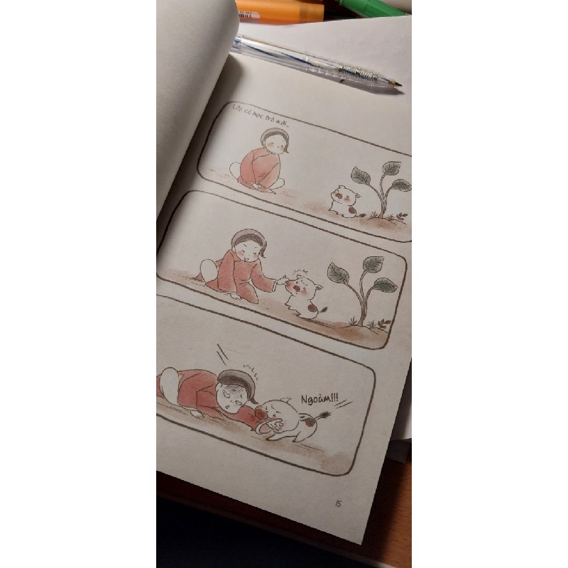 Combo 2 tập truyện tranh "chuyện này chuyện kia" tập 1 +2 7690