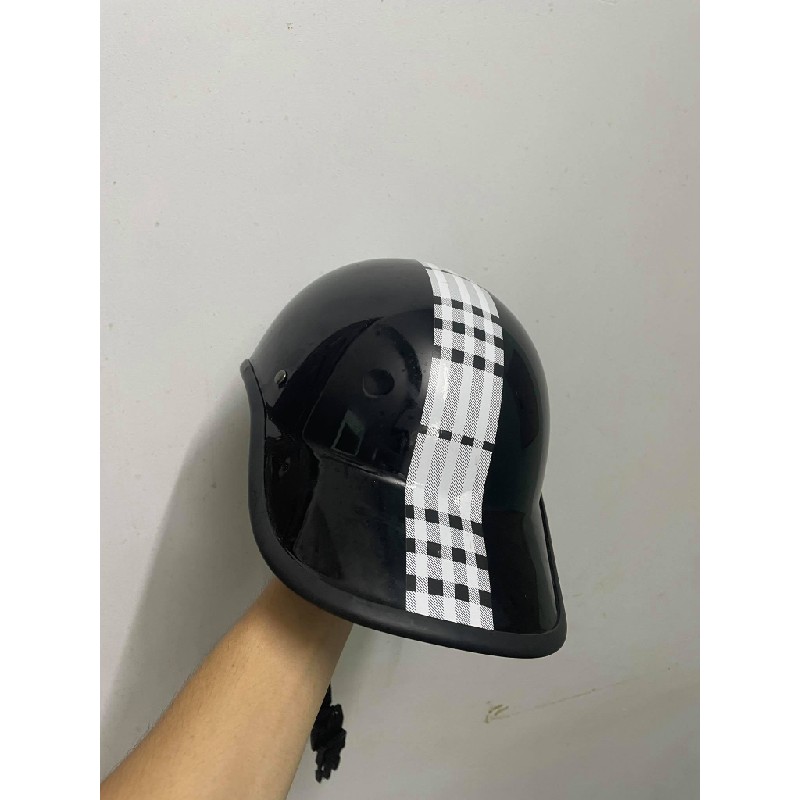 Mũ bảo hiểm lưỡi trai kẻ sọc 1200