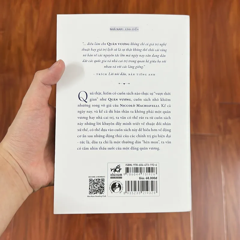Sách - Quân vương (Nhã Nam) 694598