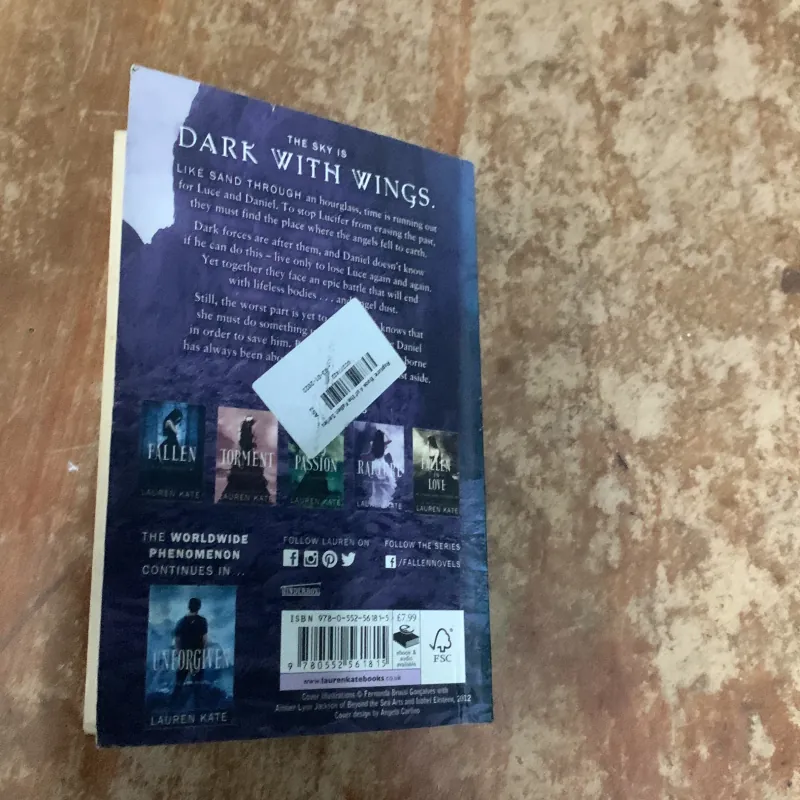 RAPTURE- LAUREN KATE 763068