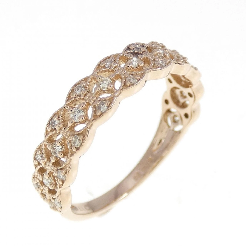 Nhẫn kim cương K18PG 0.17CT 672491