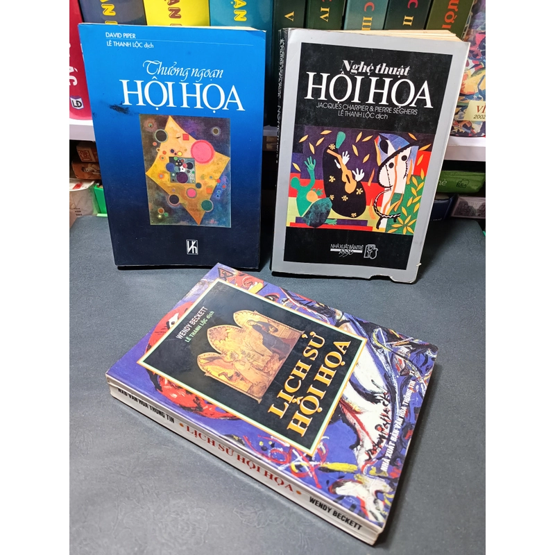 Combo sách về Hội hoạ: Lịch sử hội hoạ- Nghệ thuật hội hoạ- Thưởng ngoạn hội hoạ 270715