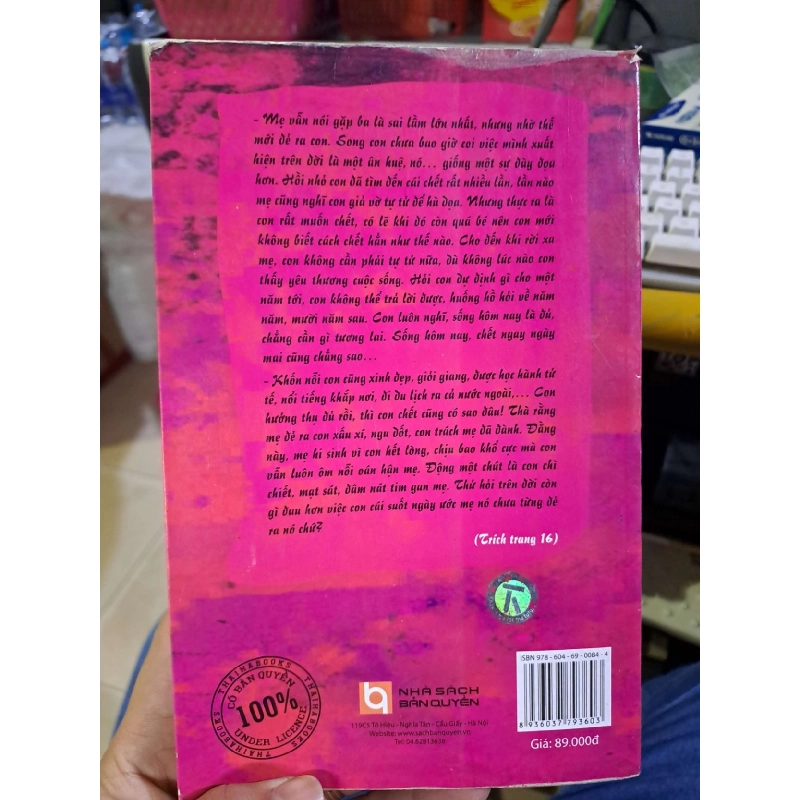 Truyện của Keng - muốn chết - Thùy Linh TRUYỆN DÀI HCM1008 923927