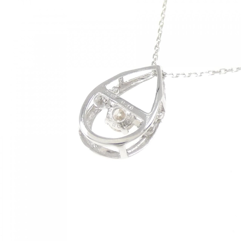 K18WG Dây chuyền kim cương 0.10CT - Hàng hiệu Chính hãng 858345