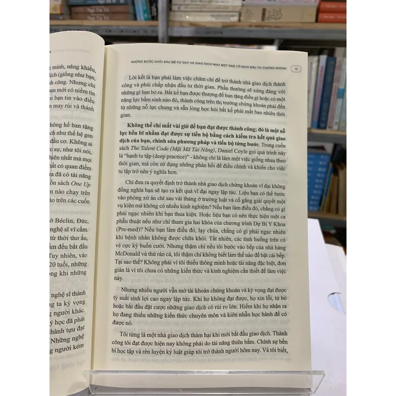 CÁCH TƯ DUY VÀ GIAO DỊCH NHƯ MỘT NHÀ VÔ ĐỊCH ĐẦU TƯ CHỨNG KHOÁN  784357