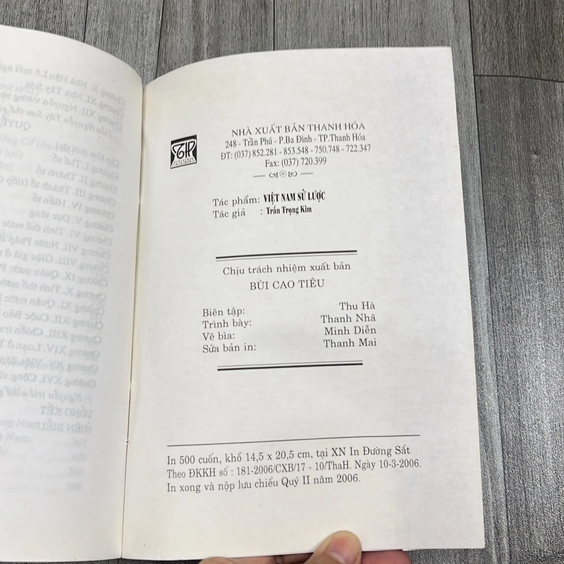 Việt nam sử lược. 3b2 538936