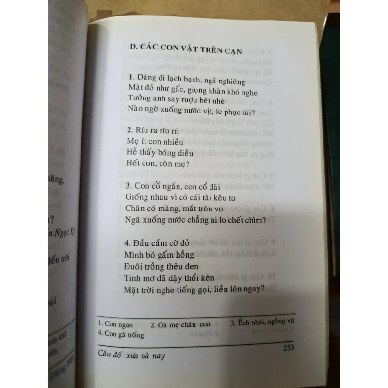 CÂU ĐỐ XƯA VÀ NAY 597748