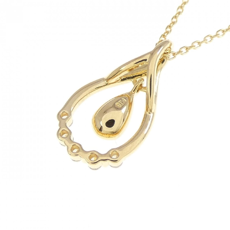 K18YG Dây chuyền kim cương - Hàng hiệu Authentic 863461