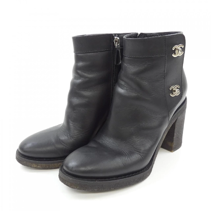 【Khuyến mãi】Giày bốt CHANEL 661654