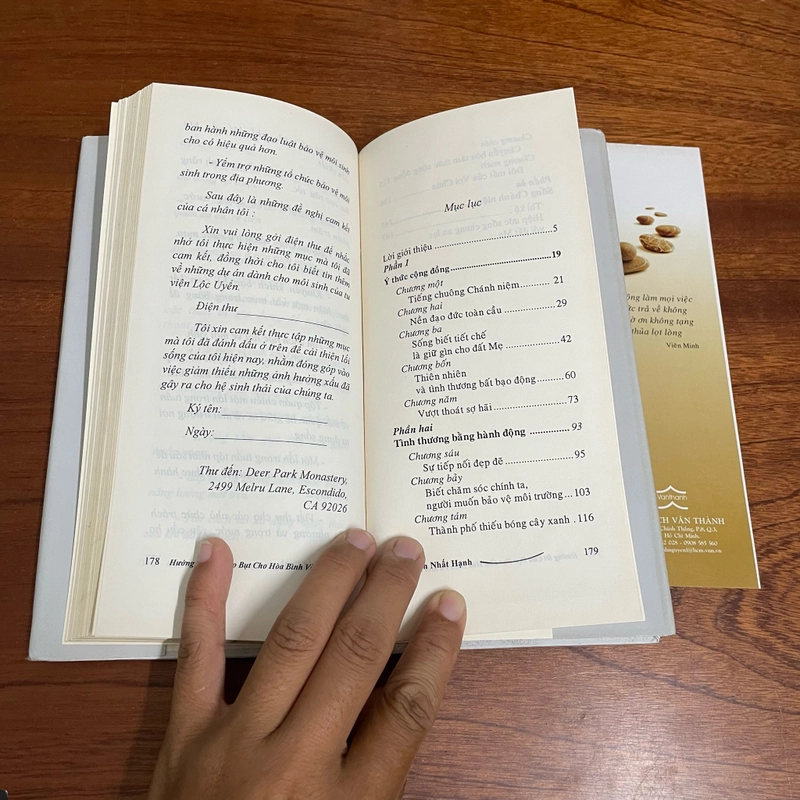 II Tựa sách: Hướng Đi Của Đạo Bụt Cho Hoà Bình Và Môi Sinh - Thích Nhất Hạnh - 2010 493571