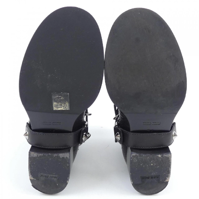 Giày bốt MIU MIU - Hàng hiệu Chính hãng 829866