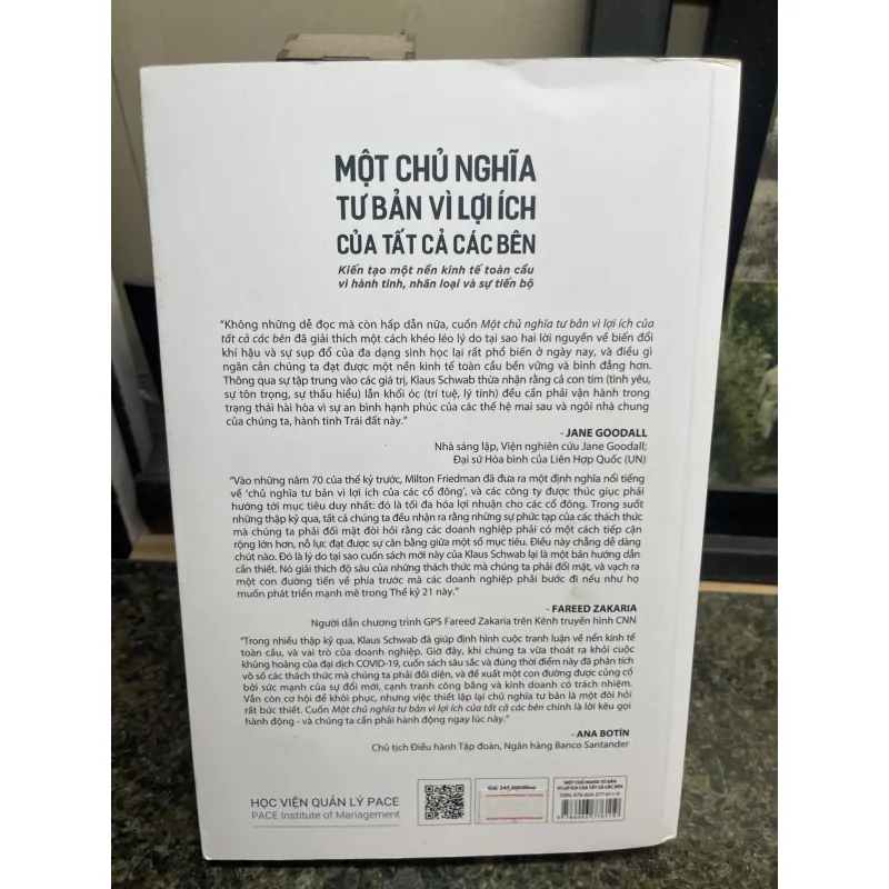 Một chủ nghĩa tư bản vì lợi ích của tất cả các bên Klaus Schwab 751273