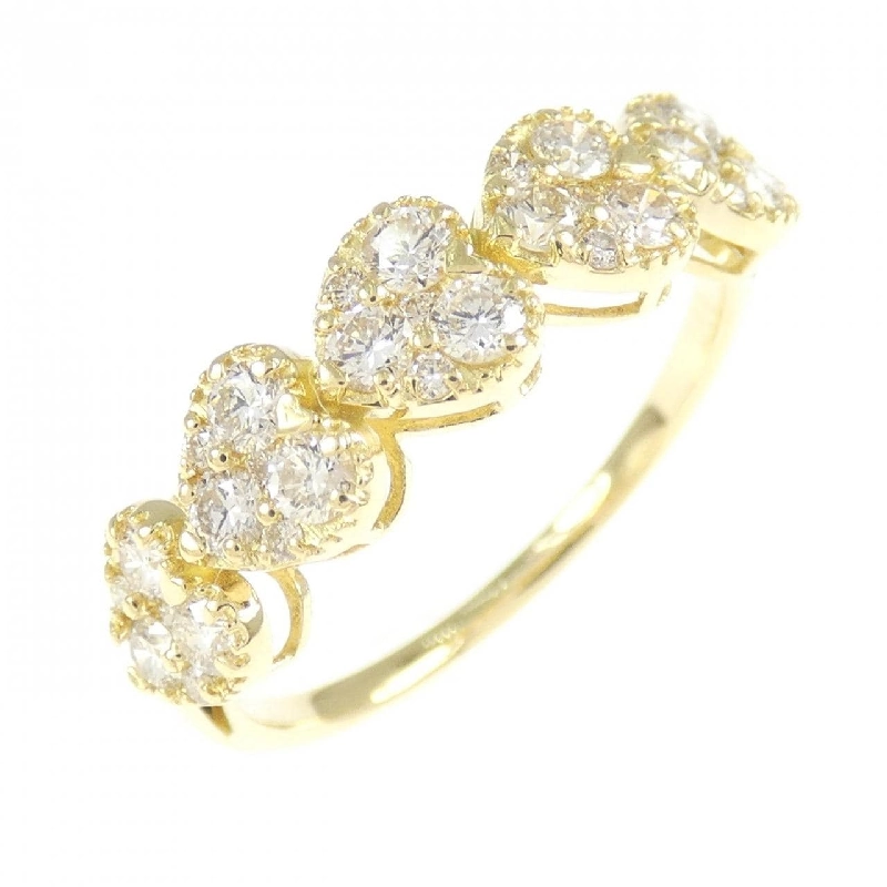 Nhẫn kim cương hình trái tim K18YG 0.68CT - Hàng hiệu Chính hãng 847260