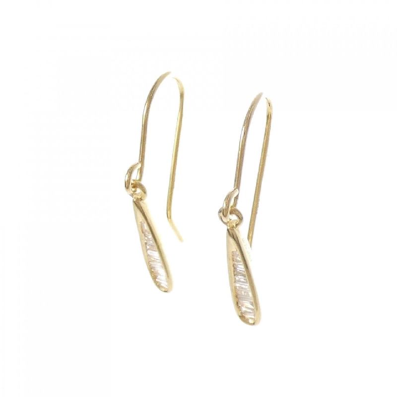 K18YG Bông tai kim cương 0.14CT - Hàng hiệu Chính hãng 874420