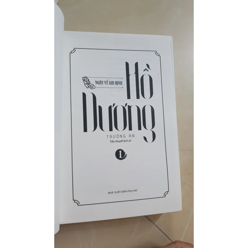 HỒ DƯƠNG TIỂU THUYẾT LỊCH SỬ  1007268