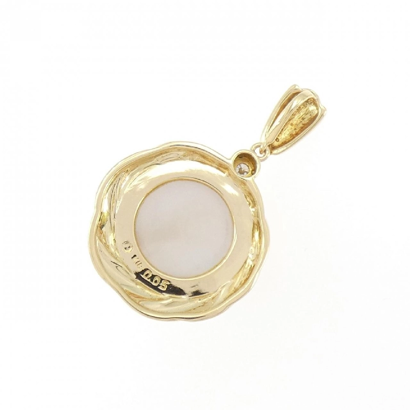 K18YG Mabe Pearl Pendant - Hàng hiệu Authentic 865149