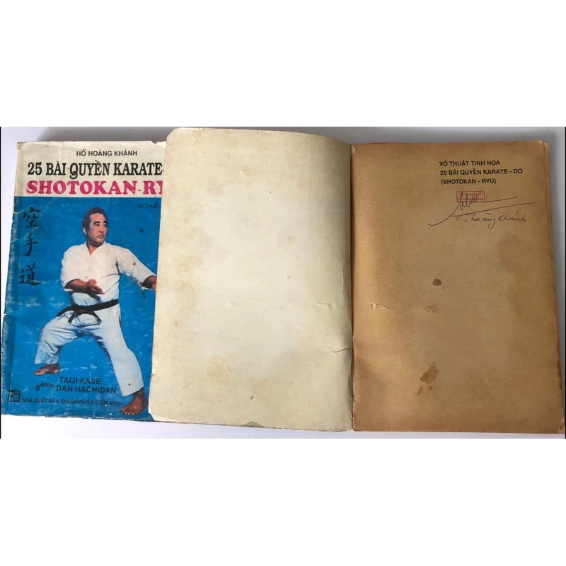 KARATE-DO SHOTOKAN-RYU - Cuốn 2 có chữ ký tác giả, Nhà Xuất Bản TP Hồ Chí Minh năm 1991 302775