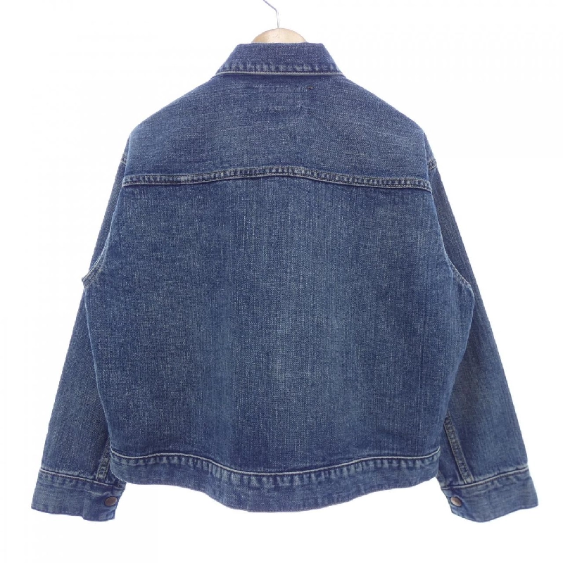 【Mã giảm giá】Áo khoác denim RON HERMAN 635462