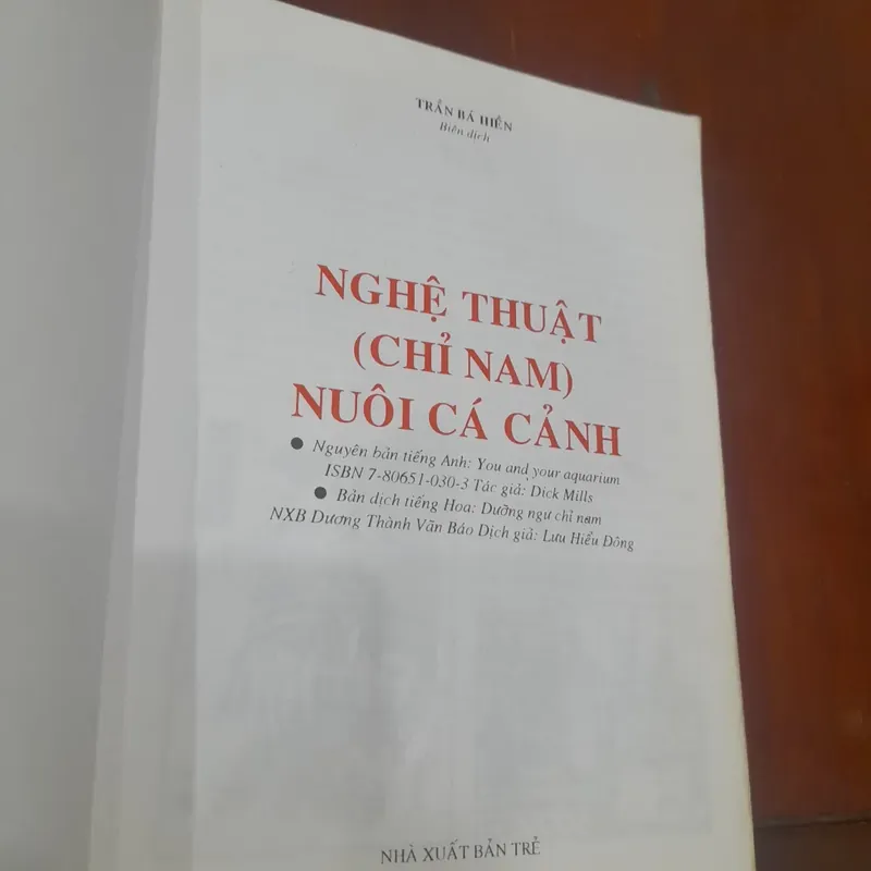 Nghệ thuật NUÔI CÁ CẢNH (dịch từ nguyên bản Tiếng Anh) 563925