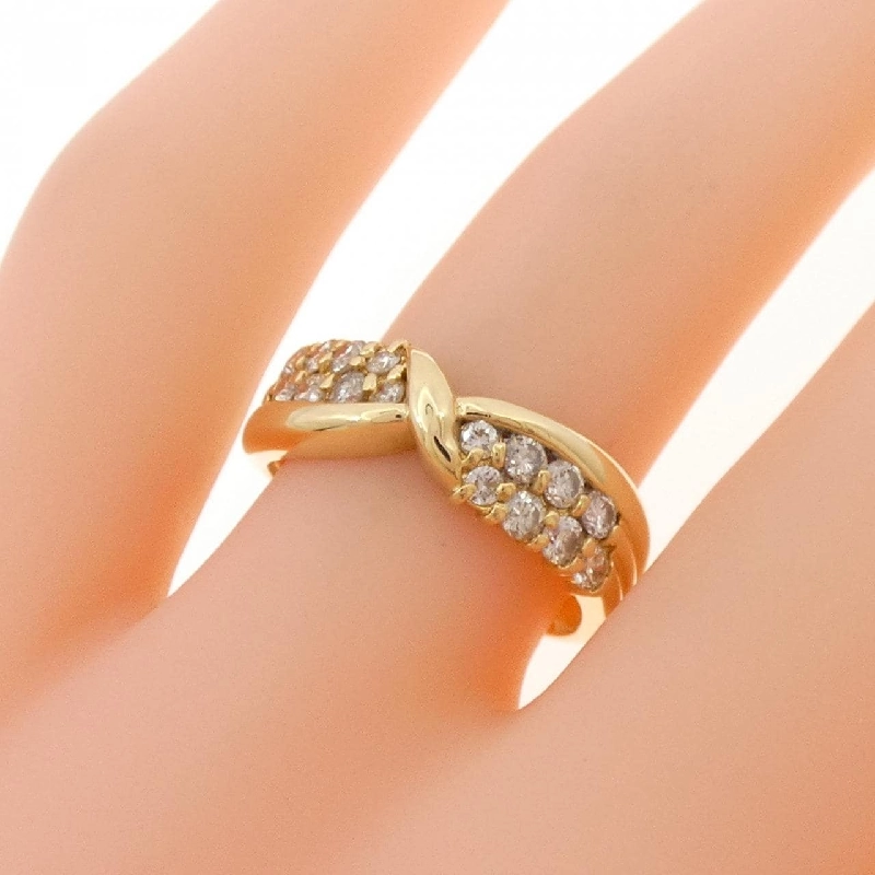 Nhẫn kim cương K18YG 0.50CT - Hàng hiệu Authentic 852429