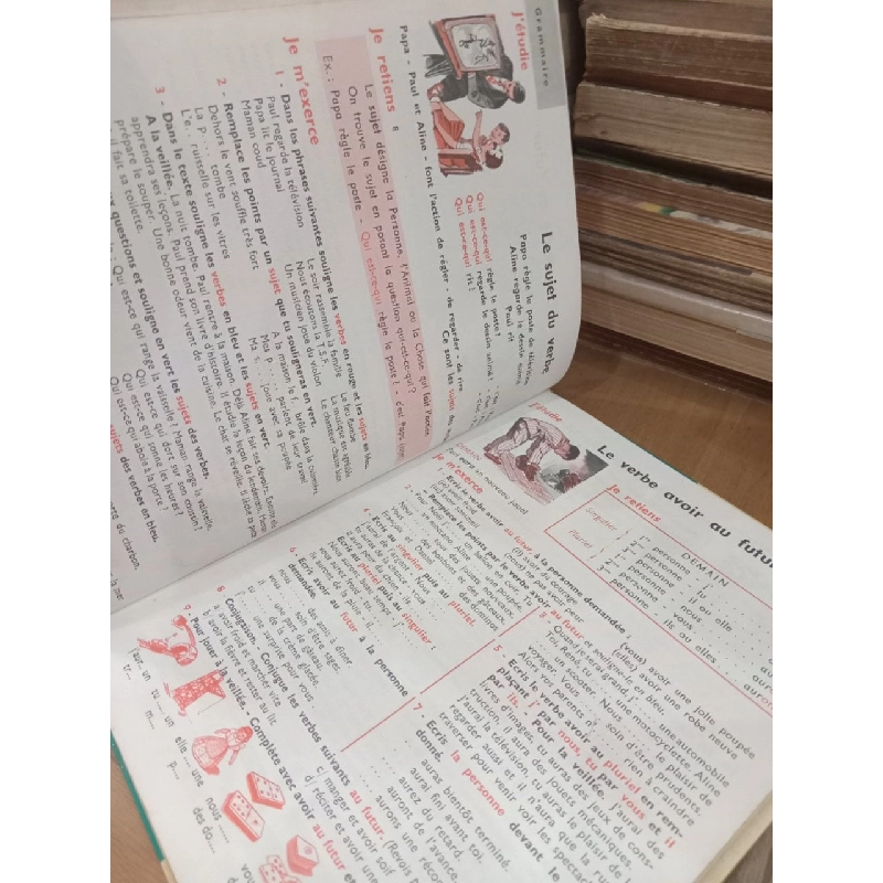 Grammaire et conjugaison: Au cours élémentaire - J. Ageorges, J. Anscombre 1024427