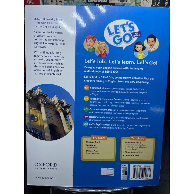 [Phiên Chợ Sách Cũ] Lets go 5th edition student book 3 Oxford 1704 441111