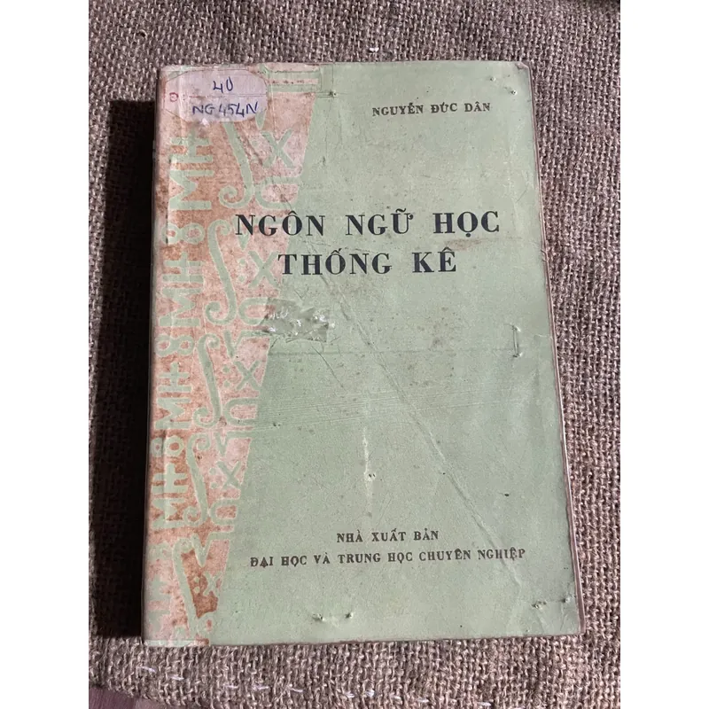 Ngô ngữ học thống kế - Nguyễn Đức Dân , hơn 320 trang  599976