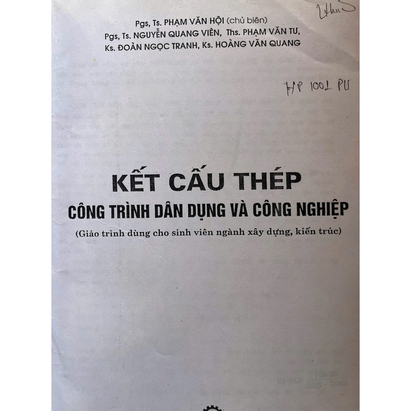 KẾT CẤU THẾP CÔNG TRÌNH DÂN DỤNG VÀ CÔNG NGHIỆP 509127