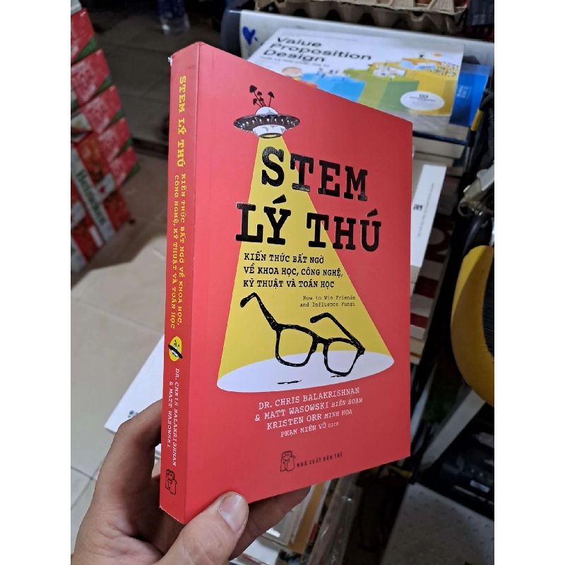 Stem Lý Thú - Kiến Thức Bất Ngờ Về Khoa Học, Công Nghệ, Kỹ Thuật Và Toán Học - Dr Chris Balakrishnan, Matt Wasowski, Kristen Orr - 2025 mới 90% - KHOA HỌC ĐỜI SỐNG - HMT3012 Blogmeo040226 794834