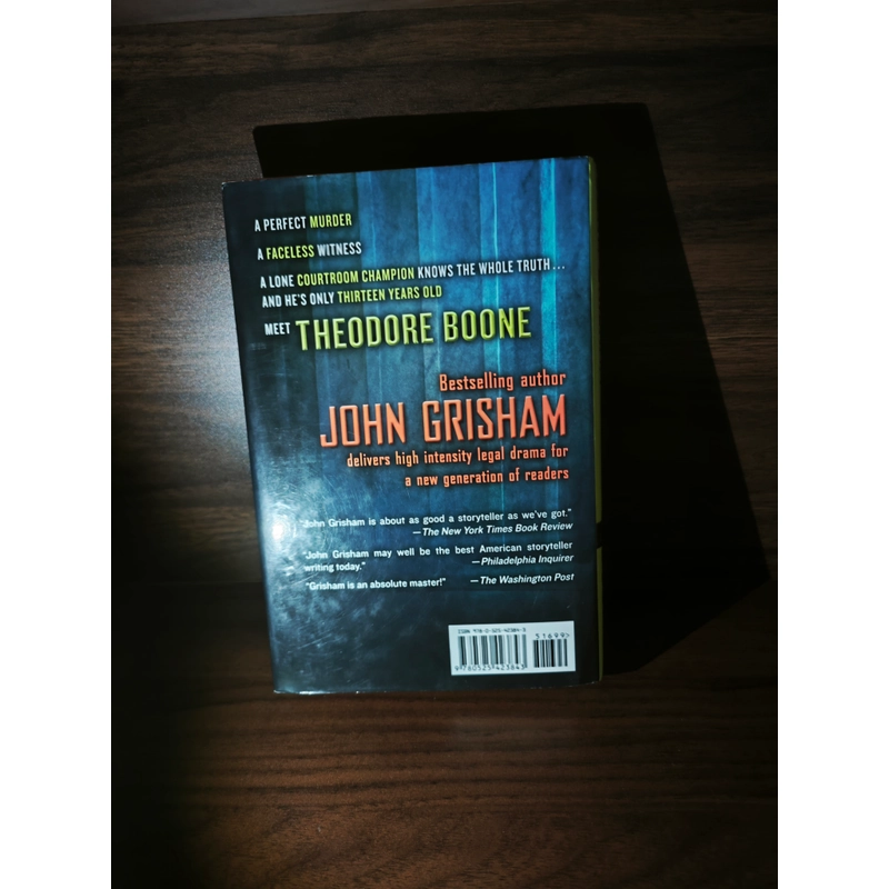 Ngoại văn Theodore Boone: Kid Lawyer (Theodore Boone, #1) - John Grisham 548284