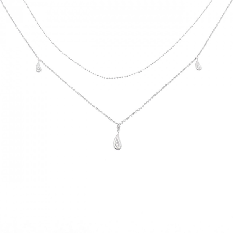 K18WG Dây chuyền kim cương 0.05CT - Hàng hiệu Chính hãng 859576