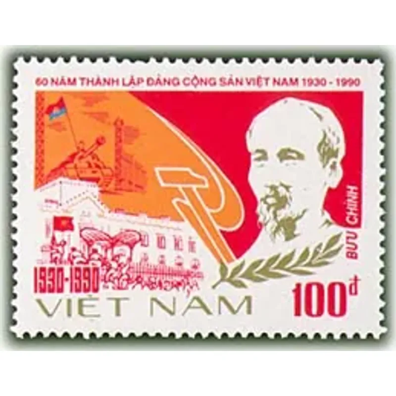 Tem Kỷ niệm 60 năm ngày thành lập Đảng Cộng sản Việt Nam 714567