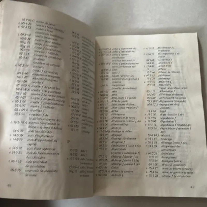 Từ điển kỹ thuật đường ô tô Việt - Pháp - Anh 698047