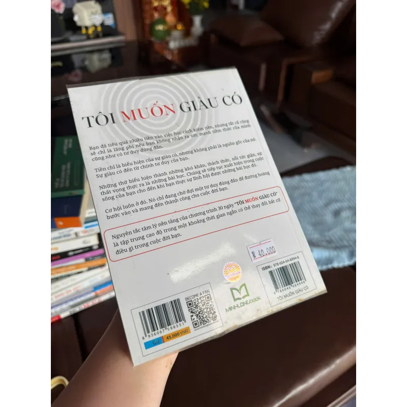 TÔI MUỐN GIÀU CÓ – SUCHANA SWANGSRISUTHIKUL- K2 997478
