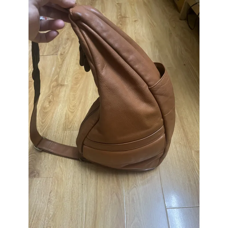 Túi nam 22*43*12 da thật đeo chéo 2hand 1006655