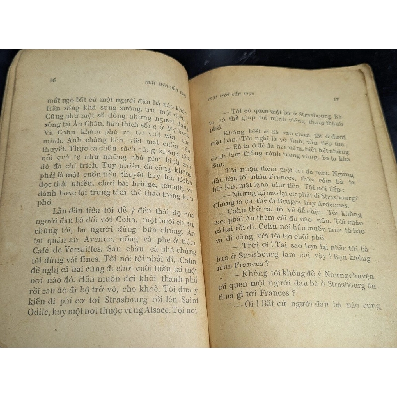 Mặt trời vẫn mọc - E.Hemingway ( bản dịch Nguyễn Quốc Trụ ) 478020