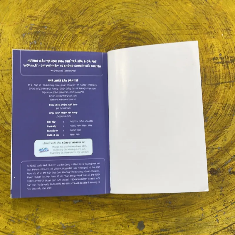 HƯỚNG DẪN TỰ HỌC PHA CHẾ TRÀ SỮA & CÀ PHÊ 974734