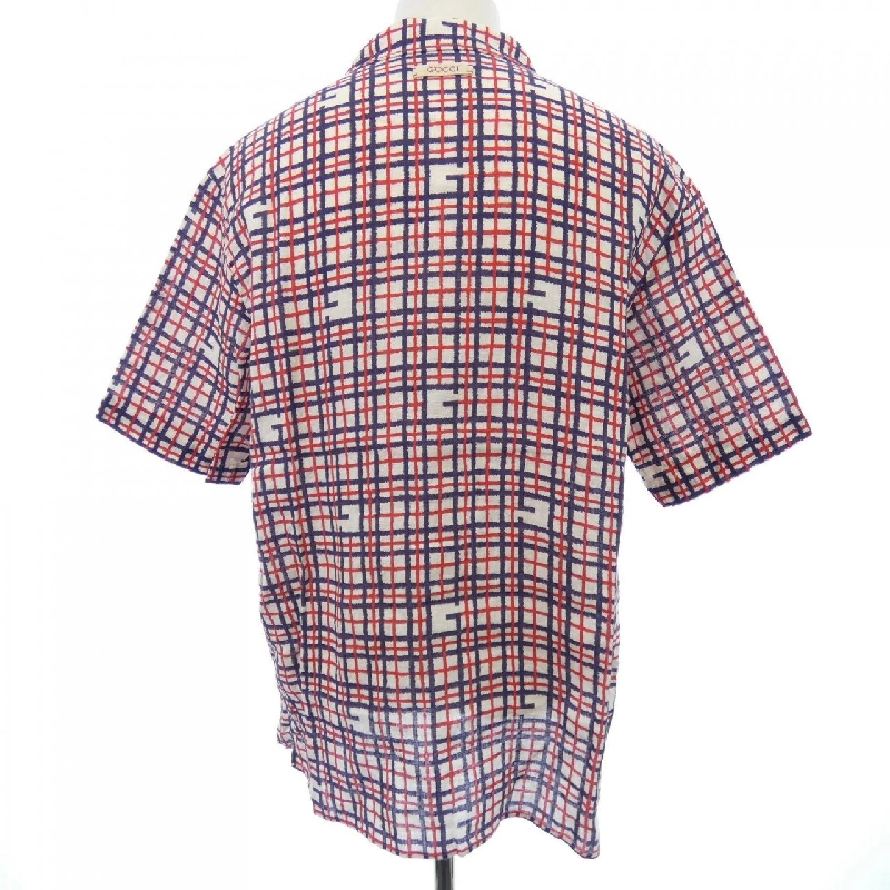 Gucci GUCCI 742706 ZAN3K Áo Sơ Mi Ngắn Tay - Hàng hiệu Chính Hãng 883961