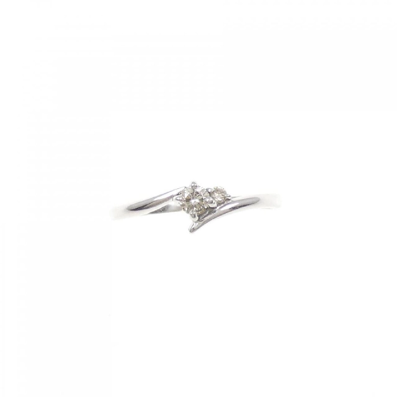 Nhẫn kim cương K18WG 0.09CT - Hàng hiệu Authentic 850125