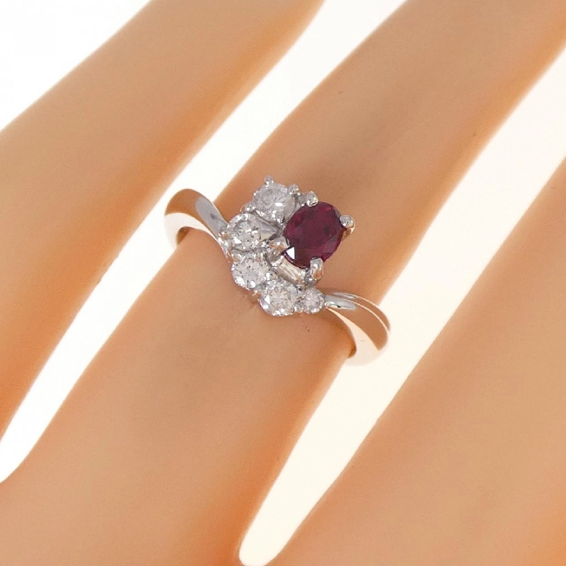 Nhẫn Ruby PT900 0.47CT 669703
