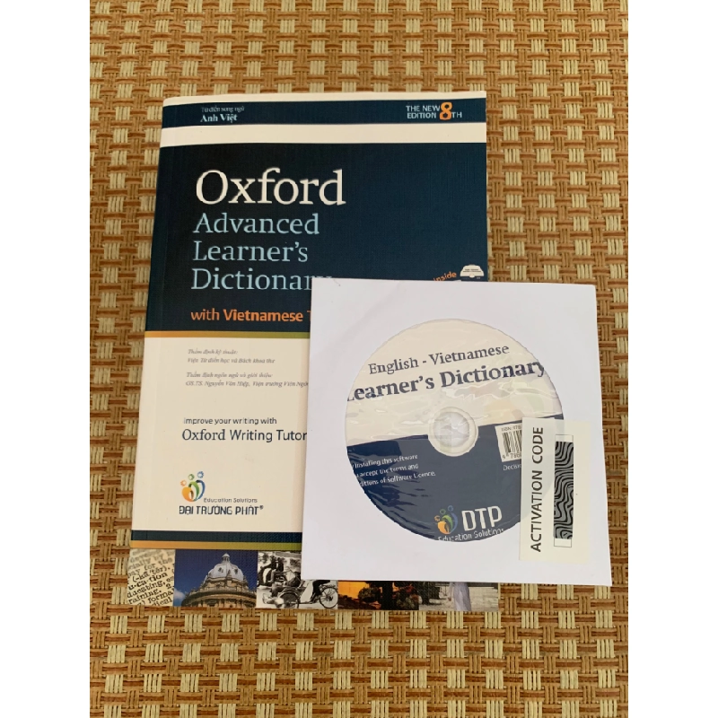 Từ điển Oxford Advanced Learner’s Dictionary 8th Edition (Anh-Anh-Việt) -kèm CD. Mới 90%- STB19.06- Từ Điển Oreka-Blogmeo 164718