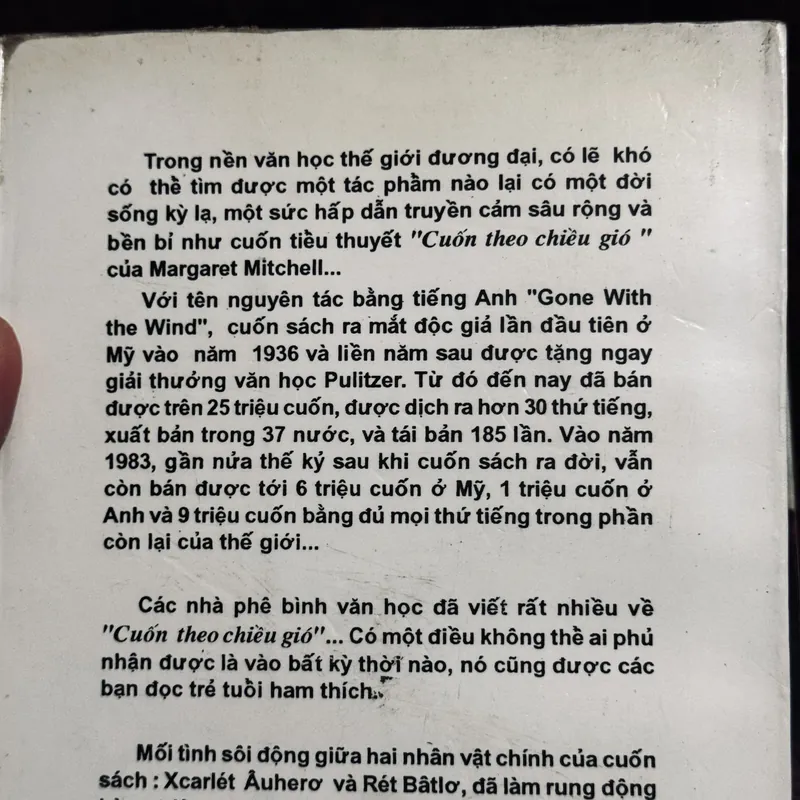Cuốn theo chiều gió (Dương Tường dịch) 713120
