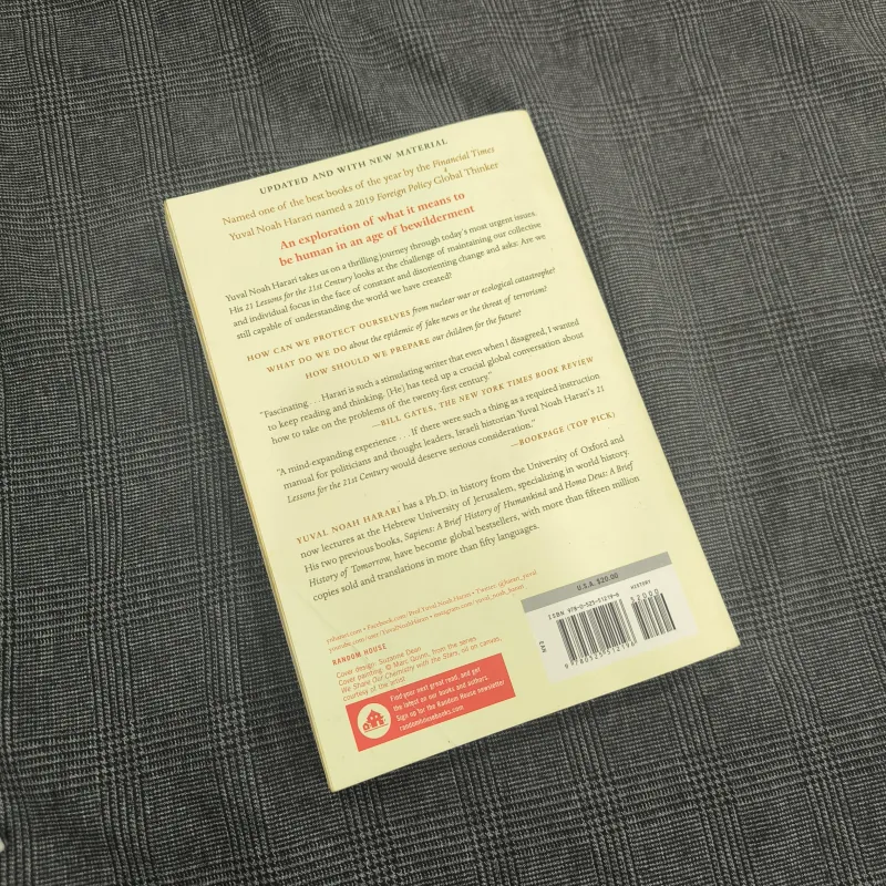 21 Lessons for the 21st Century - Yuval Noah Harari (Khổ to) 959969