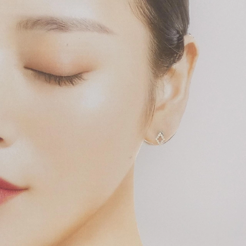 K18YG Bông tai kim cương 0.20CT - Hàng hiệu Chính hãng 868781